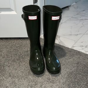 Hunter boots in great conditions 💚